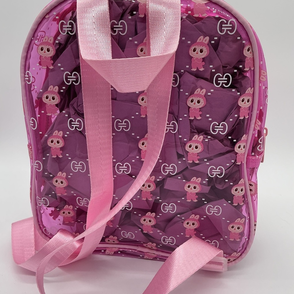 Pink Labubu Inspired Backpack - Picture 3 of 3